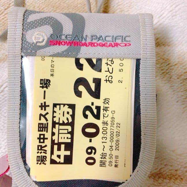 OCEAN PACIFIC リフト券入れの写真5枚目