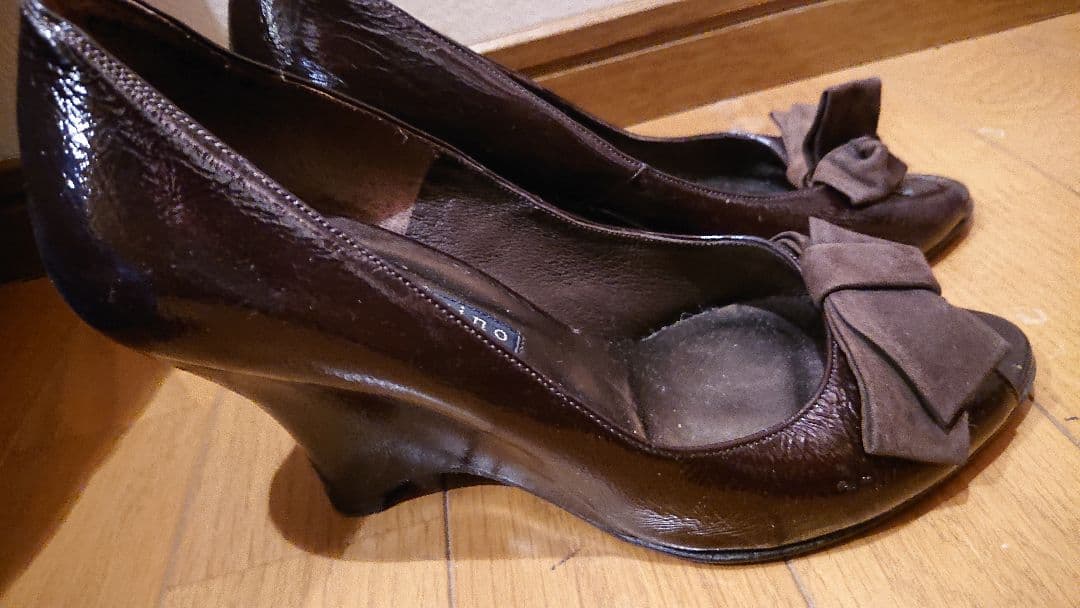 カリーノハイヒール23cmウェッジソールの写真2枚目