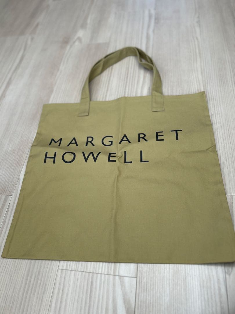 MARGARET HOWELL トートバッグ オリーブグリーン