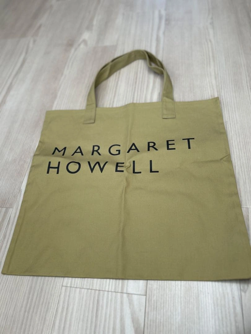 MARGARET HOWELL トートバッグ オリーブグリーン