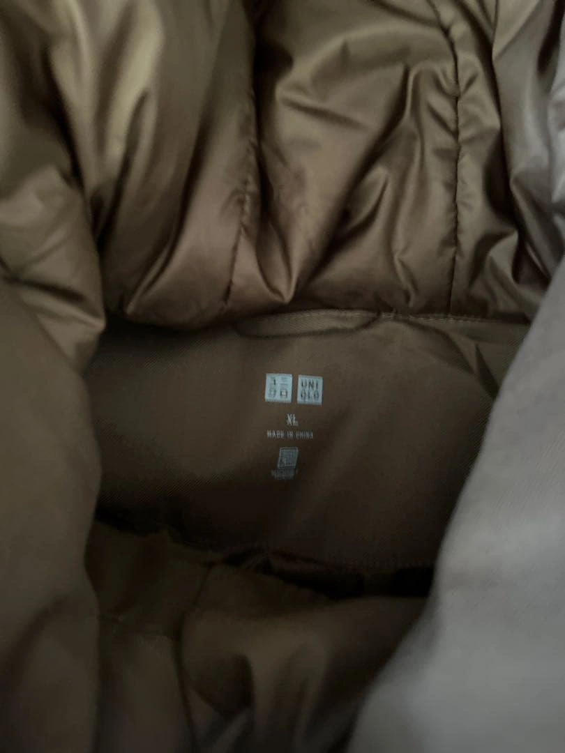ユニクロ 極暖 ダウンコート 大きいサイズ XL パフテックダウンの写真2枚目