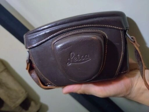 良品 ライカ Leica M2,M3 革ケース *革ちぎれ無し