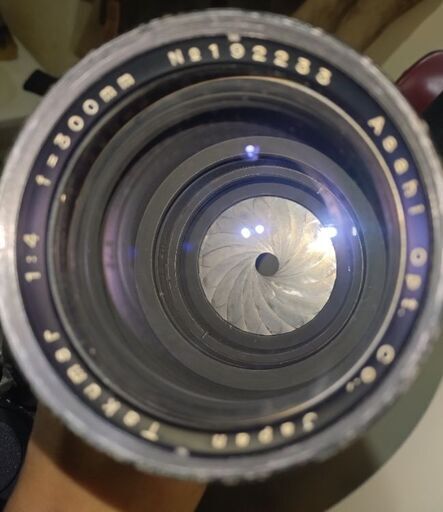 良品 希少な円形絞り PENTAX TAKUMAR 300mm F4の写真5枚目