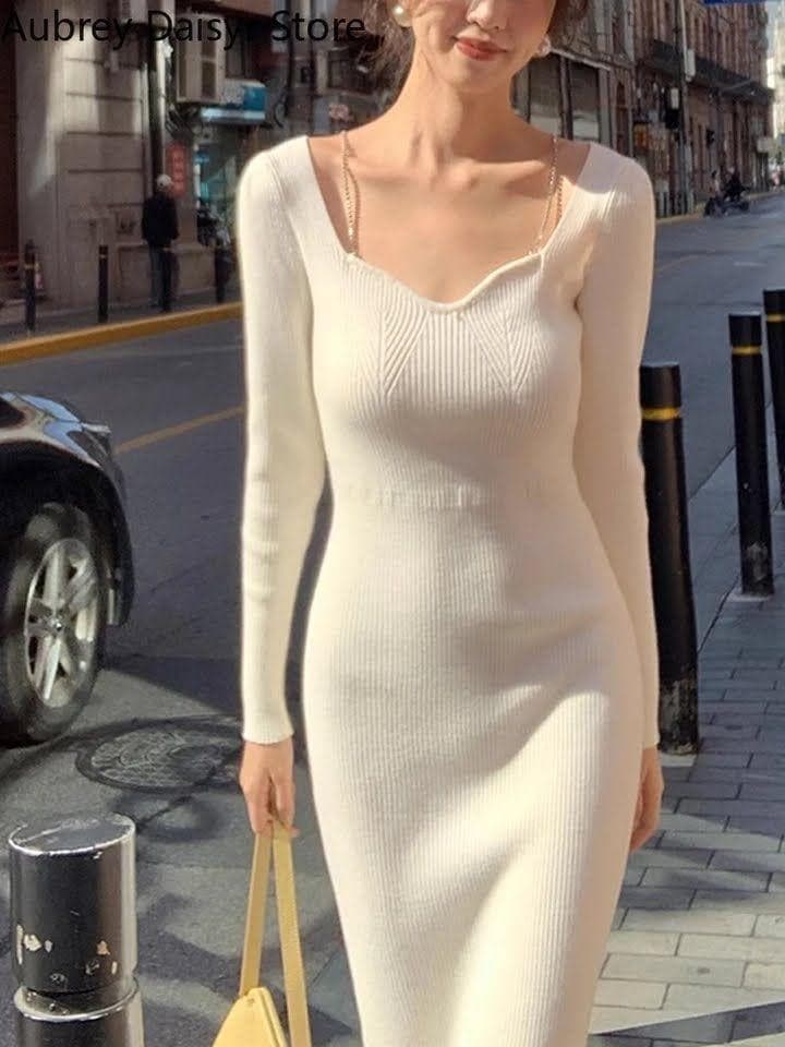 ニットワンピースの写真2枚目