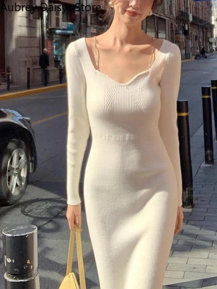 ニットワンピースの写真2枚目