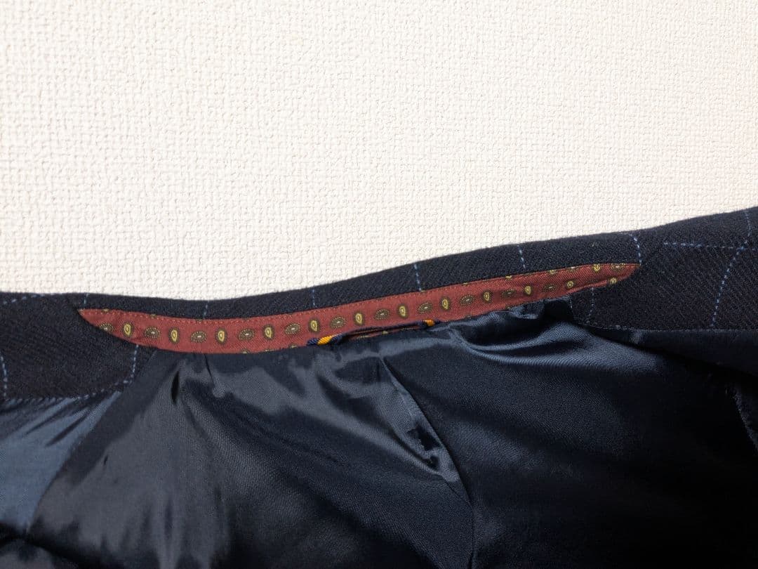 美品 COMME CA ISM ウィンドウペーン ジャケットの写真9枚目