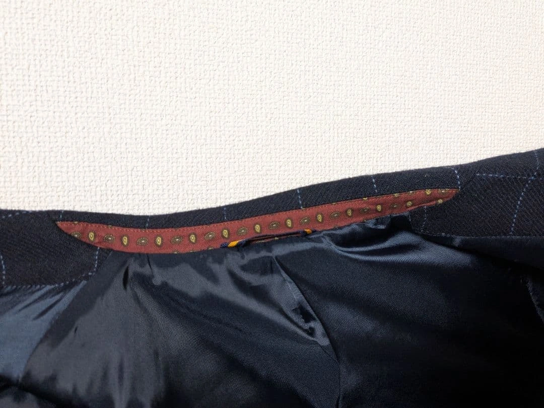 美品 COMME CA ISM ウィンドウペーン ジャケットの写真9枚目