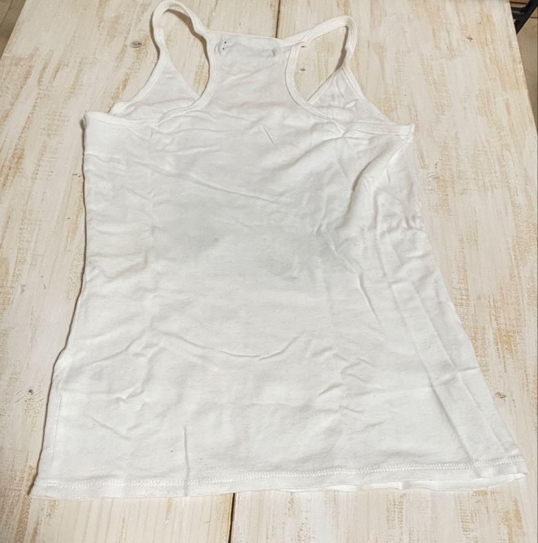 希少品！タンクトップ　ホワイト系の写真2枚目