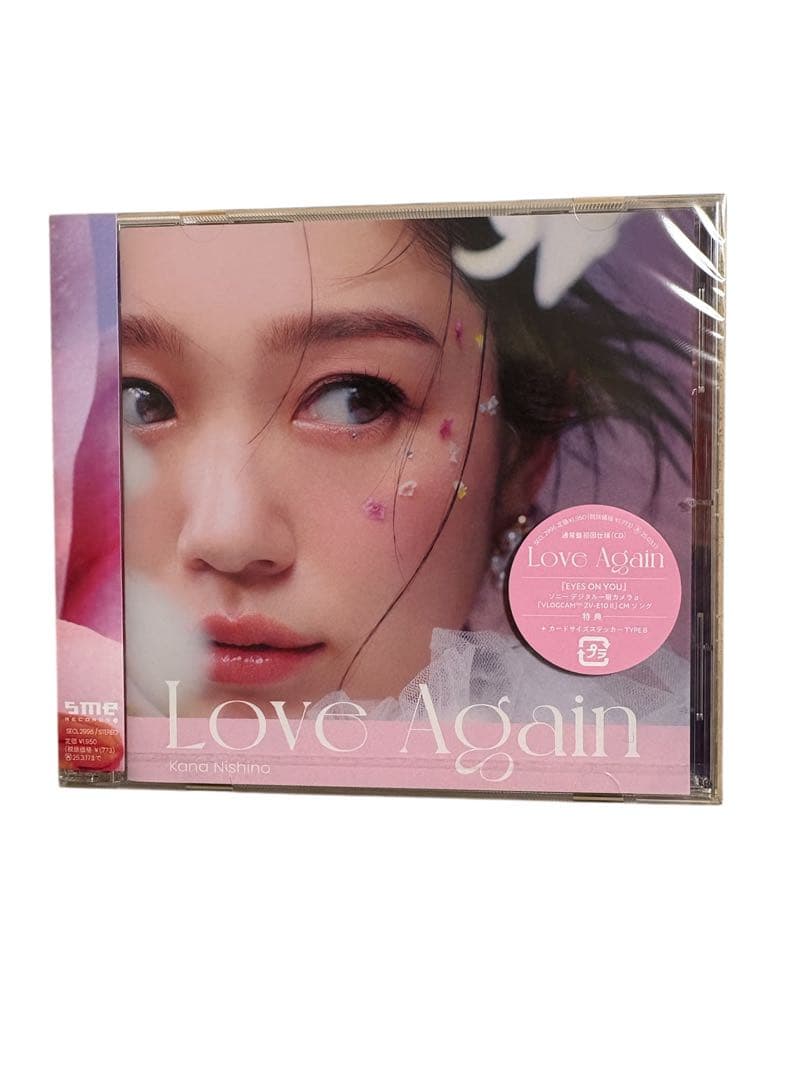 西野カナ Love Again (通常盤初回仕様）CD ステッカー付きの写真2枚目