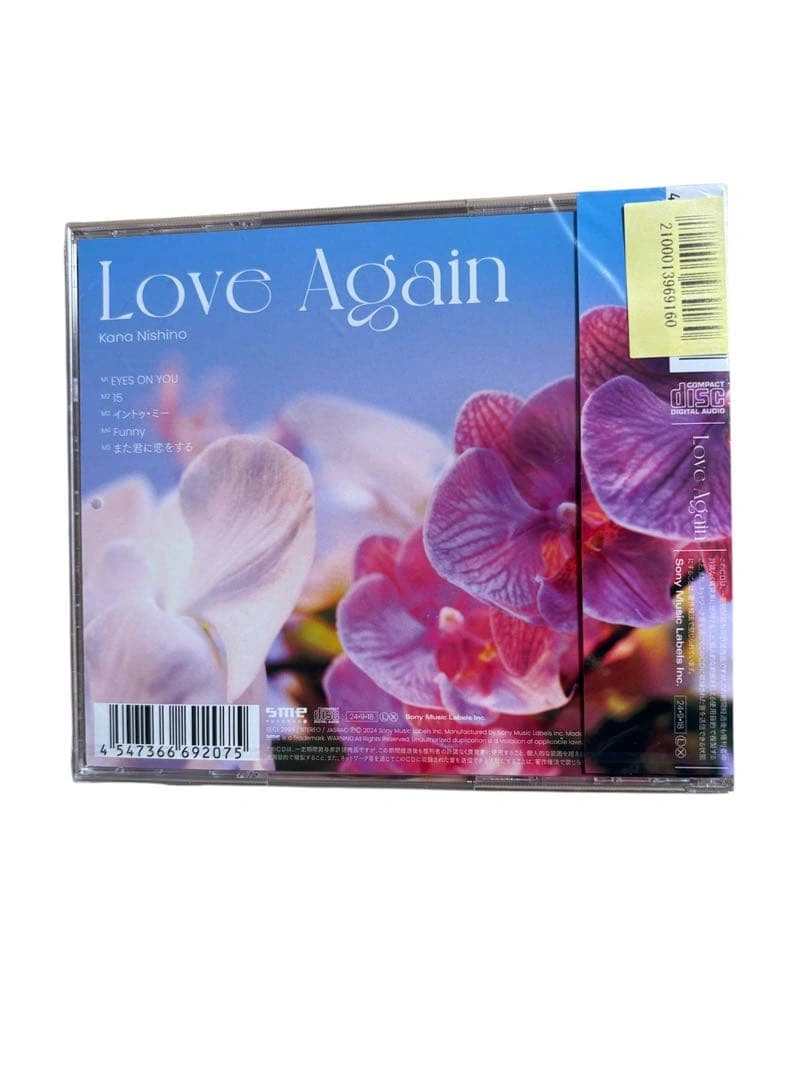 西野カナ Love Again (通常盤初回仕様)CD ステッカー付きの写真3枚目