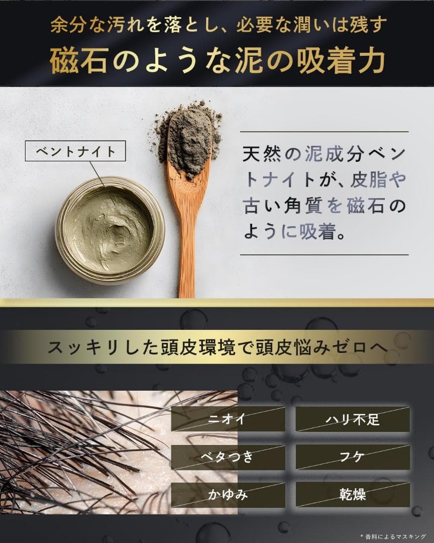 BSTEP 炭酸シャンプー メンズ スカルプシャンプーの写真4枚目