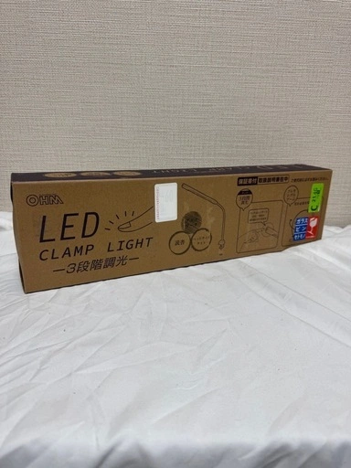 LEDクランプライト 3段階調光 ホワイトの写真3枚目
