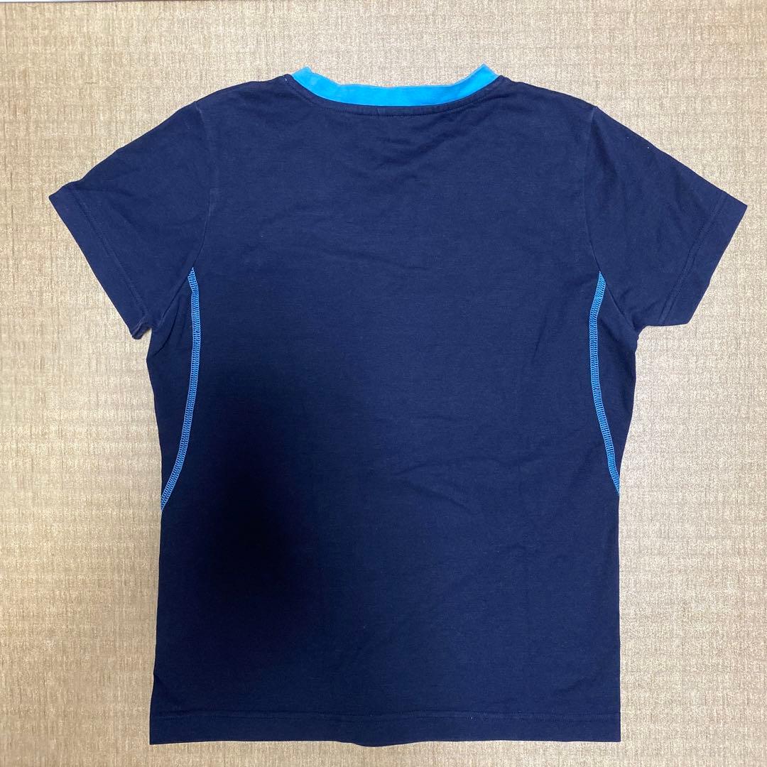 スラセンジャー レディース Tシャツ M ネイビー 春 夏 秋の写真2枚目