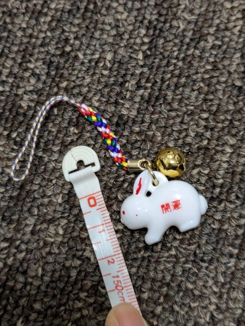 ウサギちゃんストラップ(二つあります)の写真4枚目