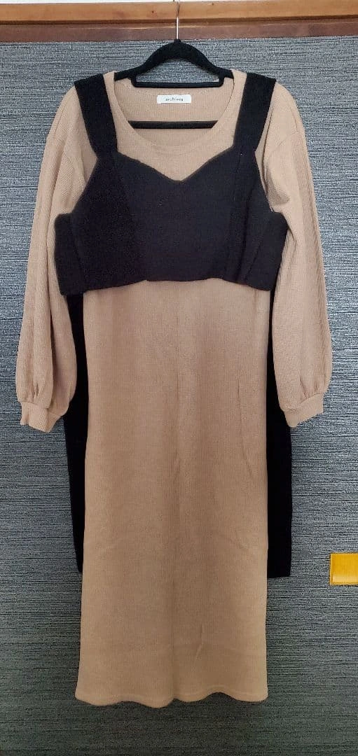 アルシーヴ A-ビスチェワンピースSET ivoryの写真2枚目