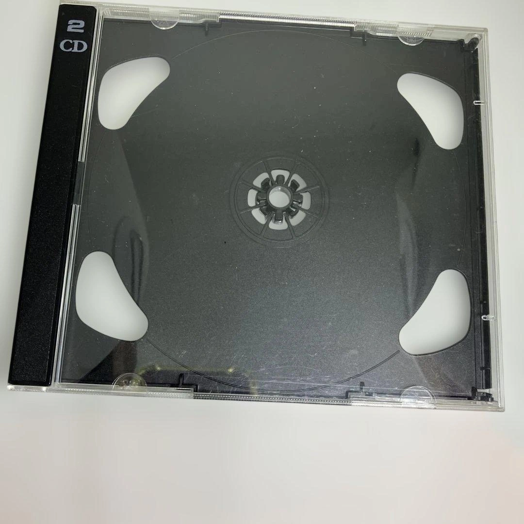 2枚用透明CDケース 2個セットの写真2枚目