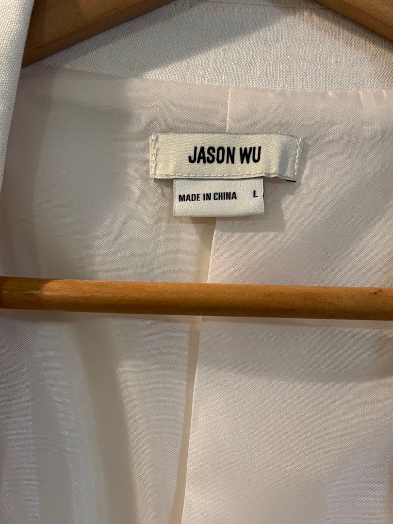 JASON WU アイボリー テーラードジャケット Lサイズの写真2枚目