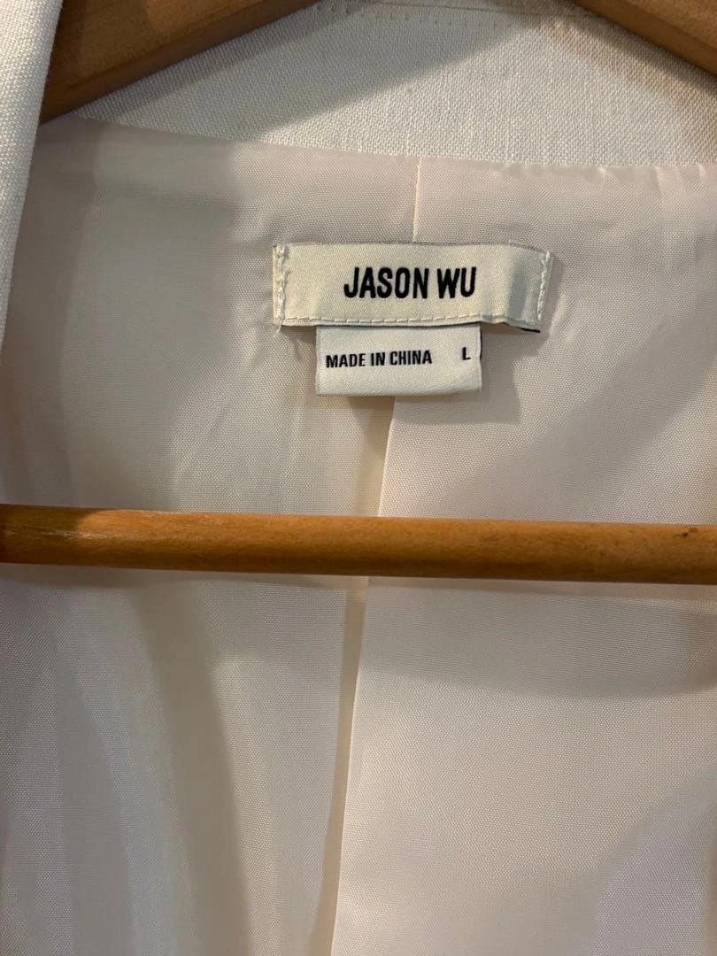 JASON WU アイボリー テーラードジャケット Lサイズの写真2枚目