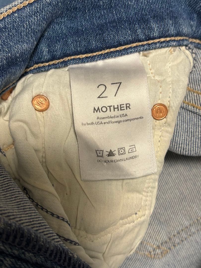 MOTHER ハイライズデニム 27サイズ フレアの写真6枚目