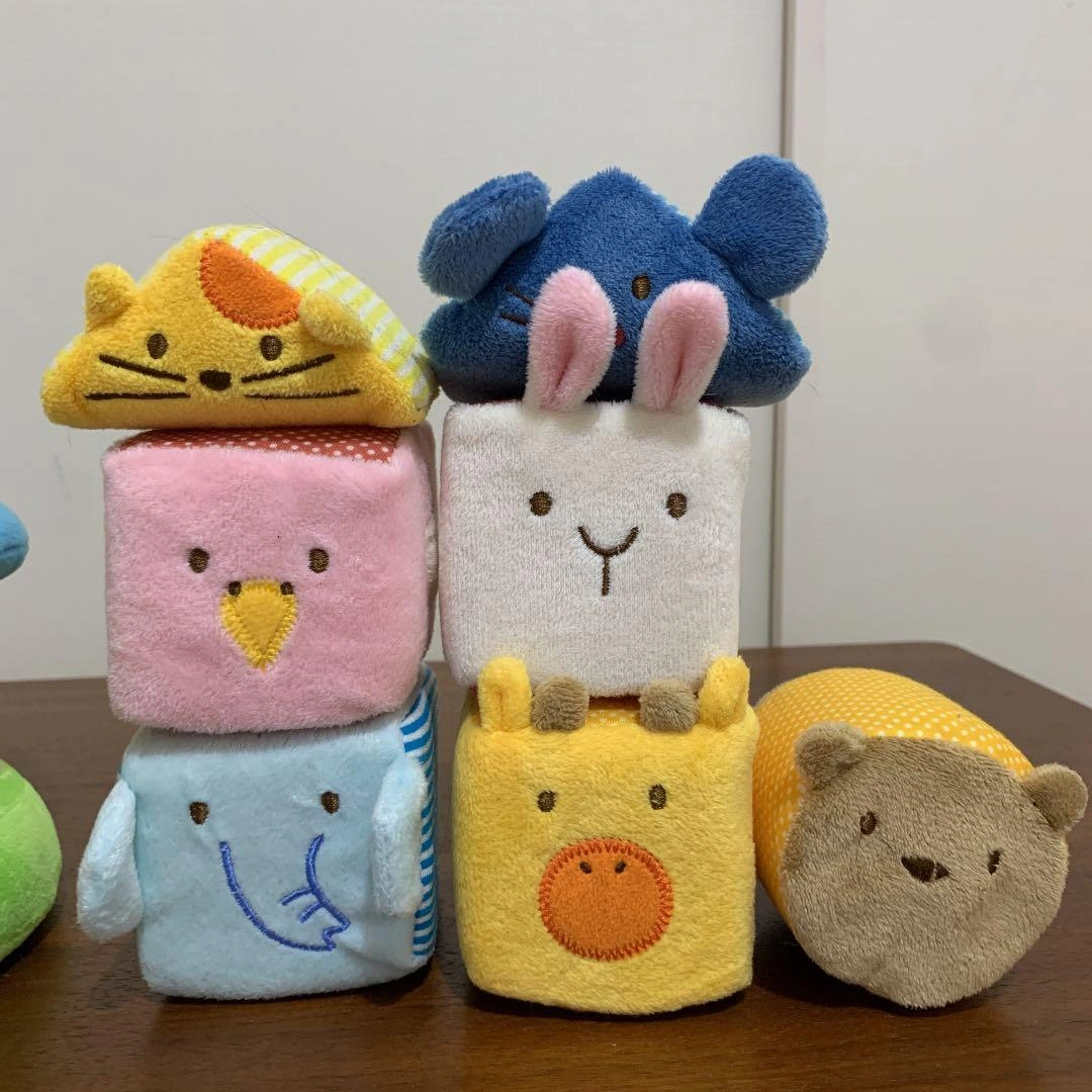 【2個セット】エドインター ふわふわアニマルブロックの写真2枚目