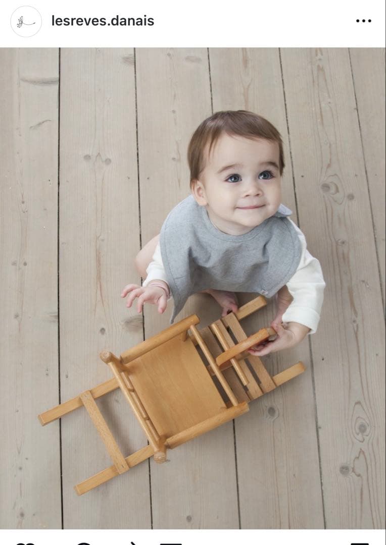 【新品】trixie baby スタイ ビブ よだれかけ オーガニックコットンの写真5枚目