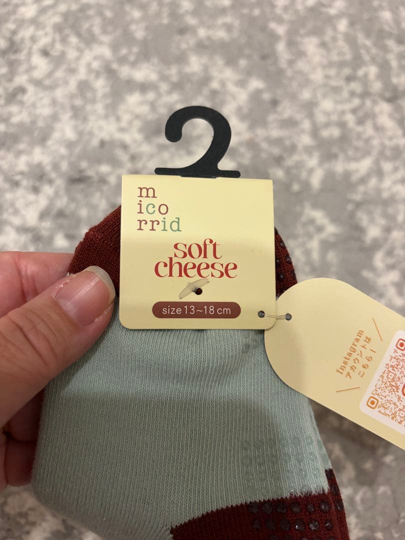 【2点セット】softcheese ソックス 靴下 ポメラニアン 13-18cmの写真2枚目