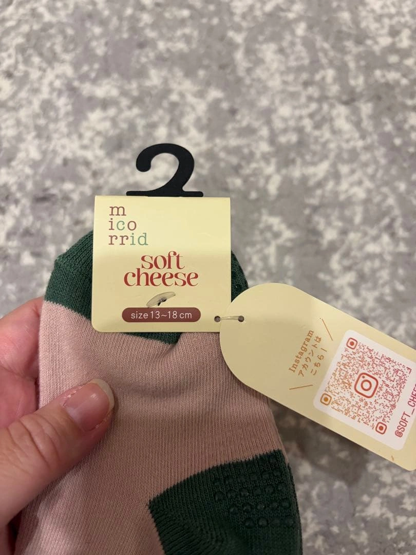 【2点セット】softcheese ソックス 靴下 ポメラニアン 13-18cmの写真3枚目