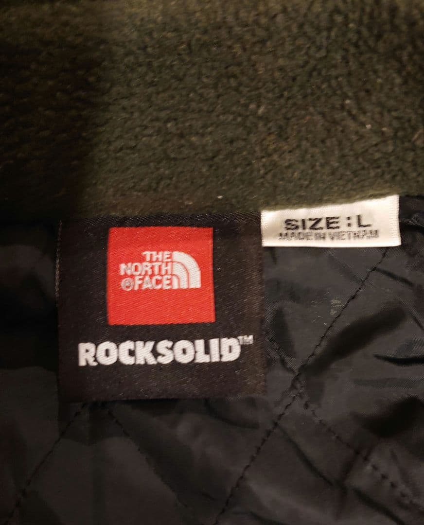 値下げ！希少 ノースフェイス ROCK SOLID POLARTECフリースの写真2枚目