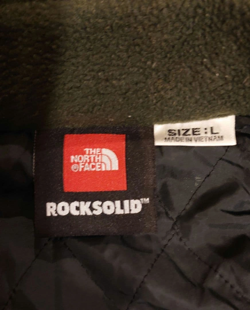 値下げ!希少 ノースフェイス ROCK SOLID POLARTECフリースの写真2枚目