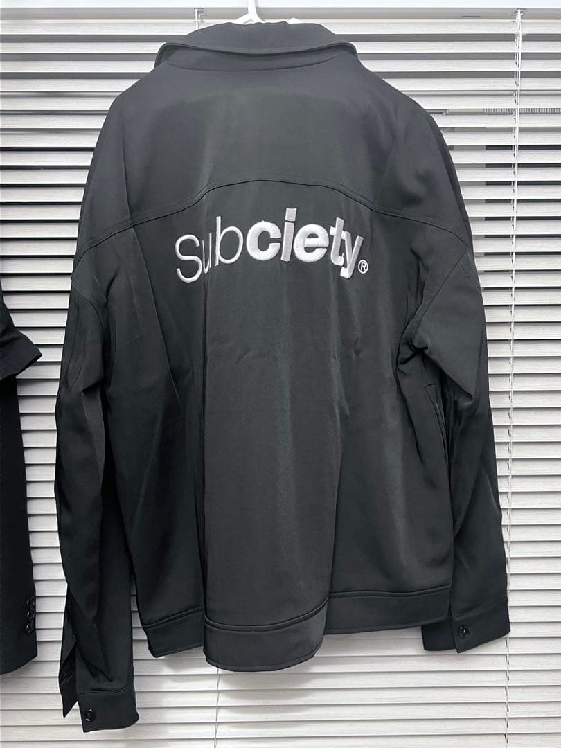 Subciety ジップアップ ブラック ジャケット 未使用
