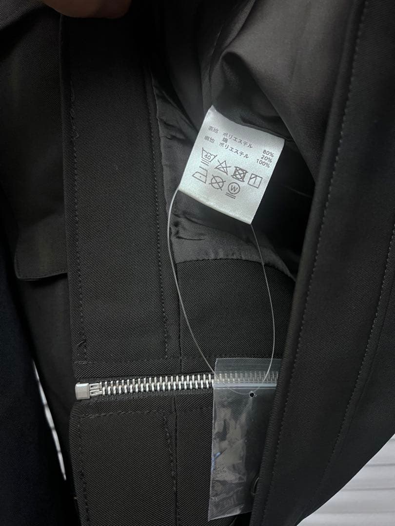 Subciety ジップアップ ブラック ジャケット 未使用の写真4枚目