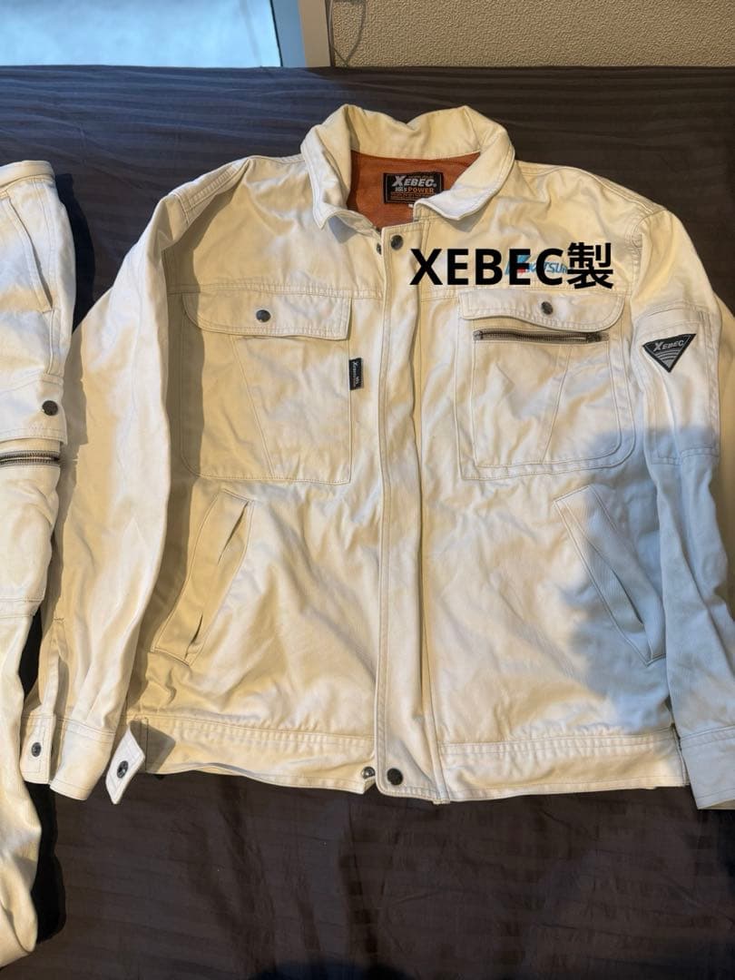 XEBEC（ジーベック）製の作業着セットアップの写真2枚目