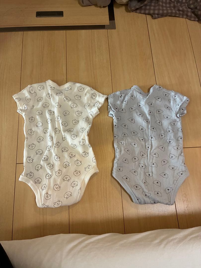 西松屋 コアラ 犬 動物柄 半袖肌着 70cm 2枚セットの写真2枚目