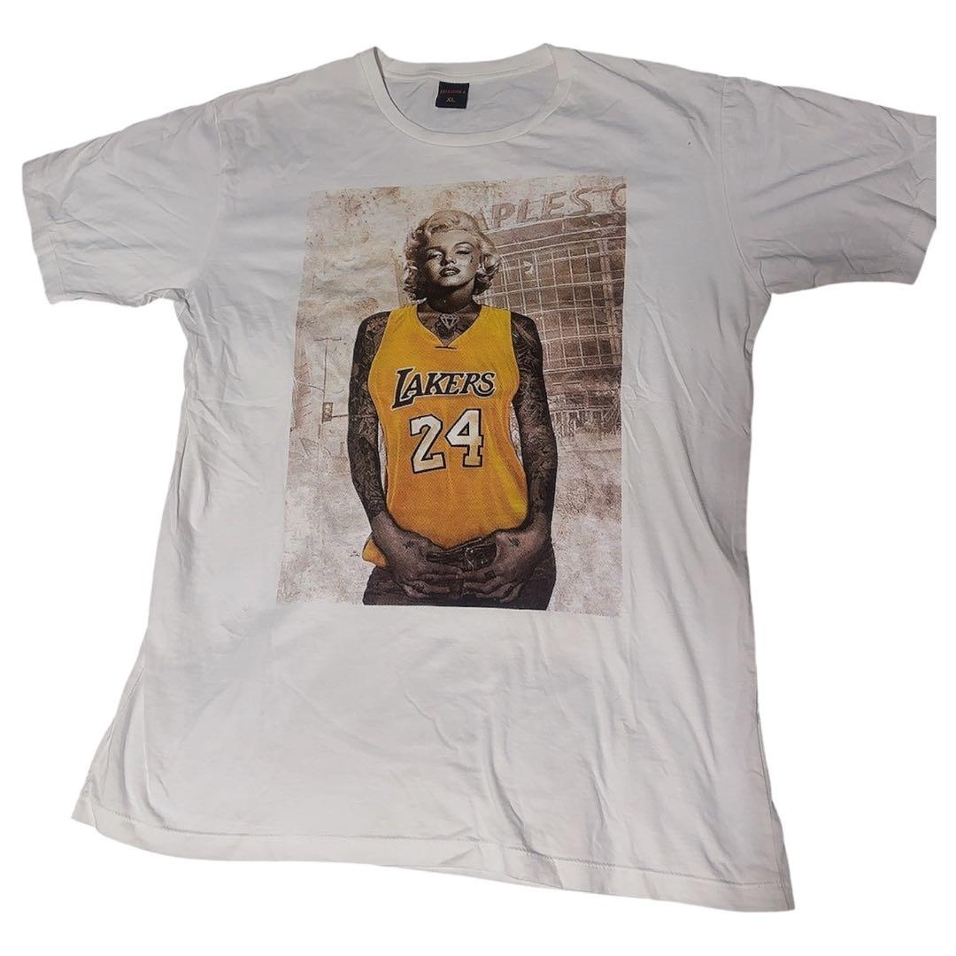 【輸入品】ロサンゼルス・レイカーズ 24番 Tシャツ XL