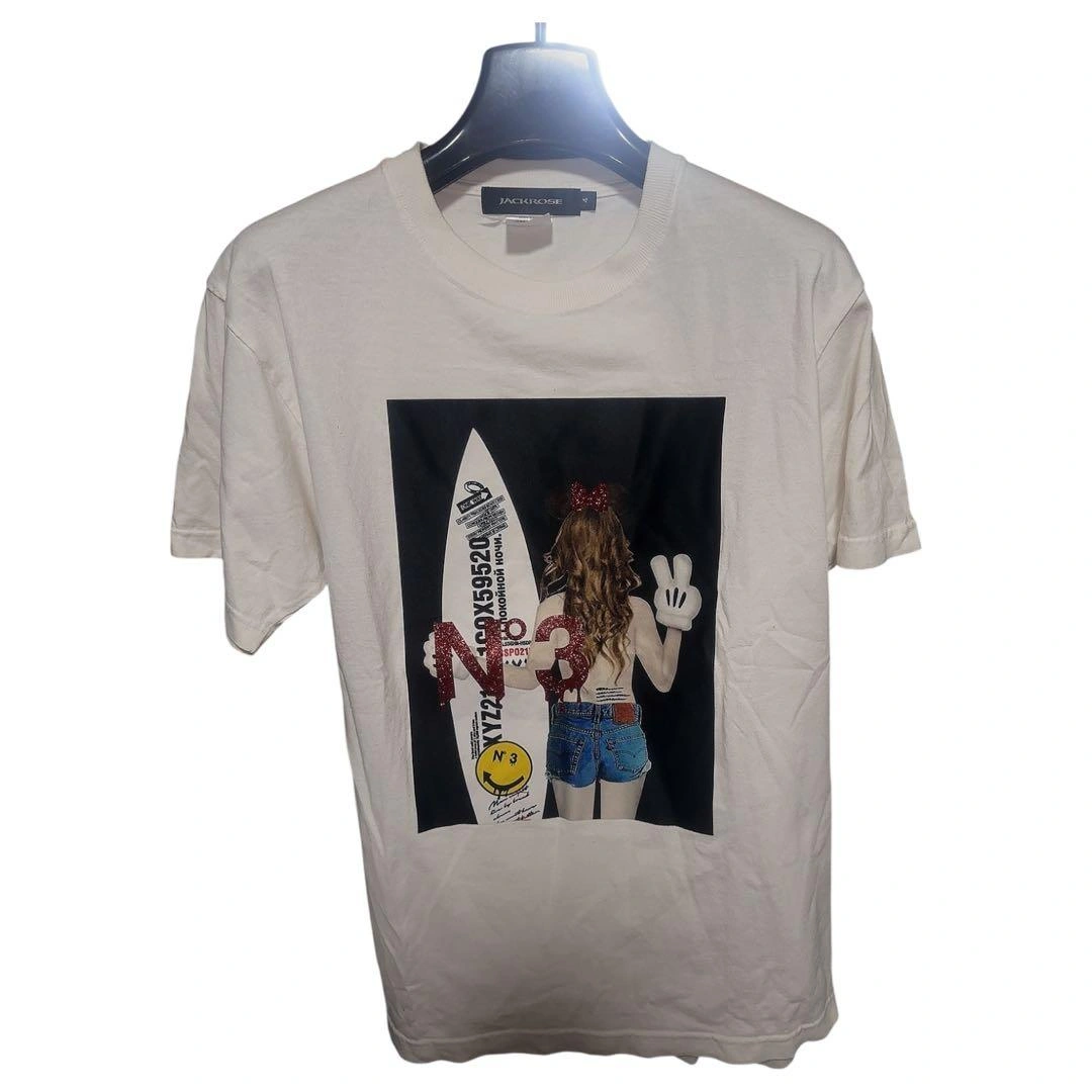【輸入品】JACKROSE サーフィンモチーフ Tシャツ Lサイズ