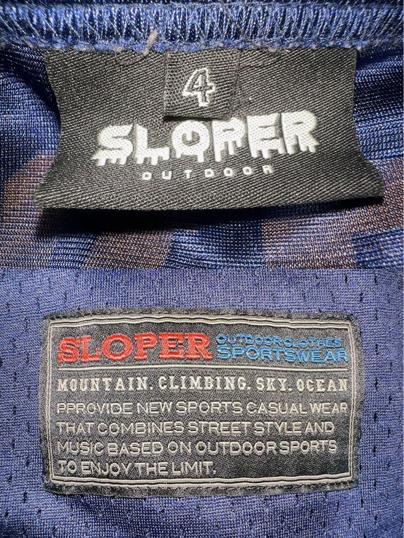 SLOPER(スローパー)/ナンバリングプリントホッケーTシャツ 4(L)の写真4枚目