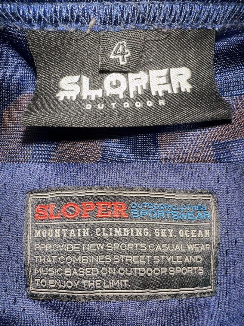 SLOPER(スローパー)/ナンバリングプリントホッケーTシャツ 4(L)の写真4枚目