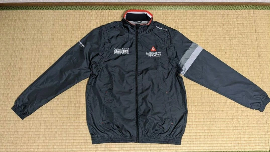 美品 le coq sportif GOLF 2WAY ジャケット ゴルフウェアの写真4枚目
