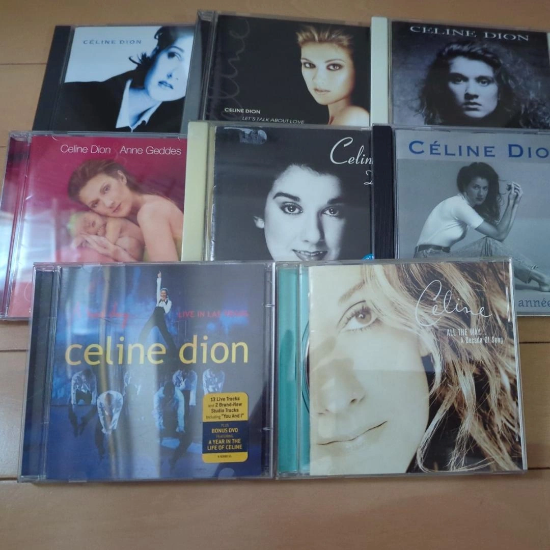 セリーヌ・ディオンCD 8枚セット