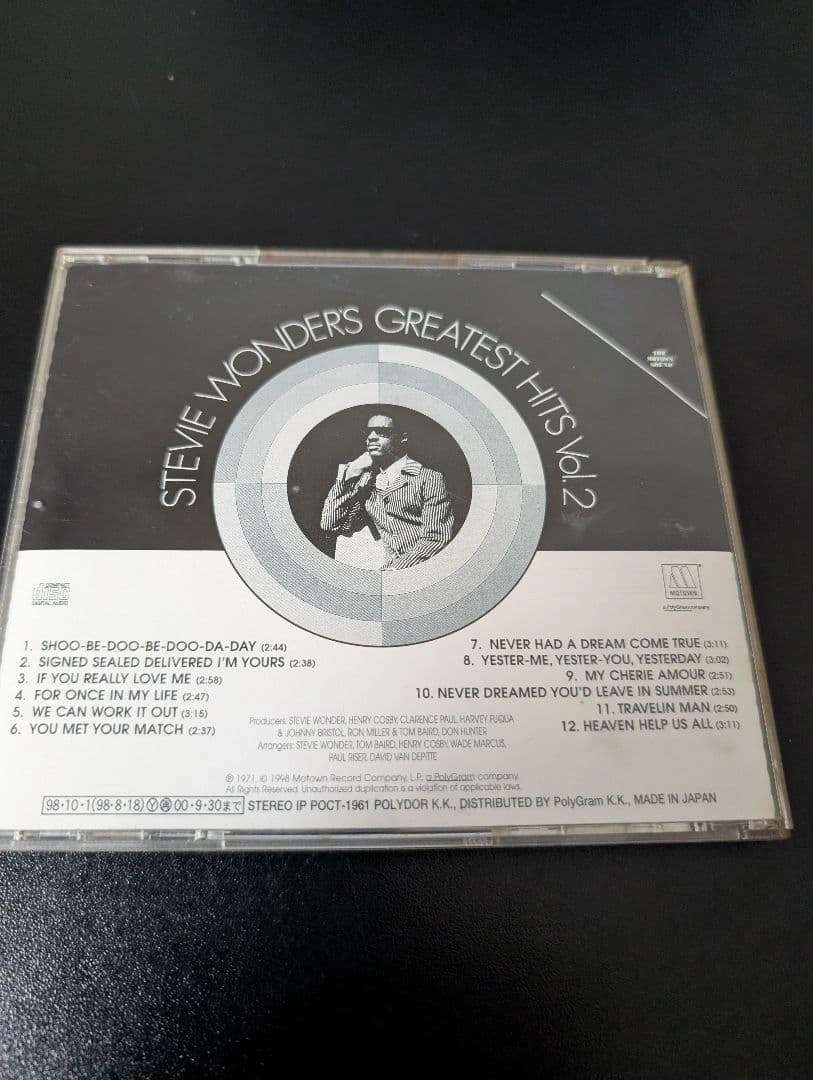 STEVE WONDER'S GREATEST HITS VOL.2の写真2枚目