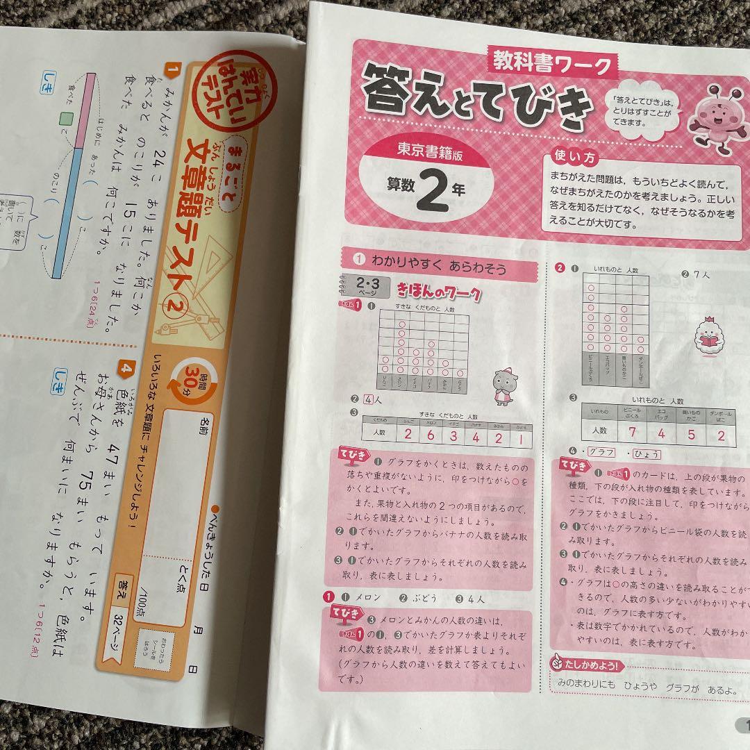 東京書籍 算数 2年の写真3枚目