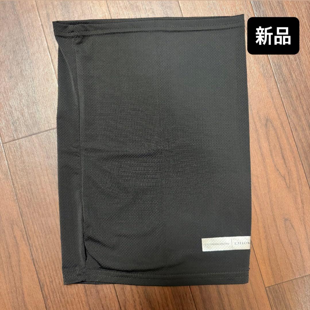 Fashion City メッシュフェイスマスク 黒 UVカット 新品