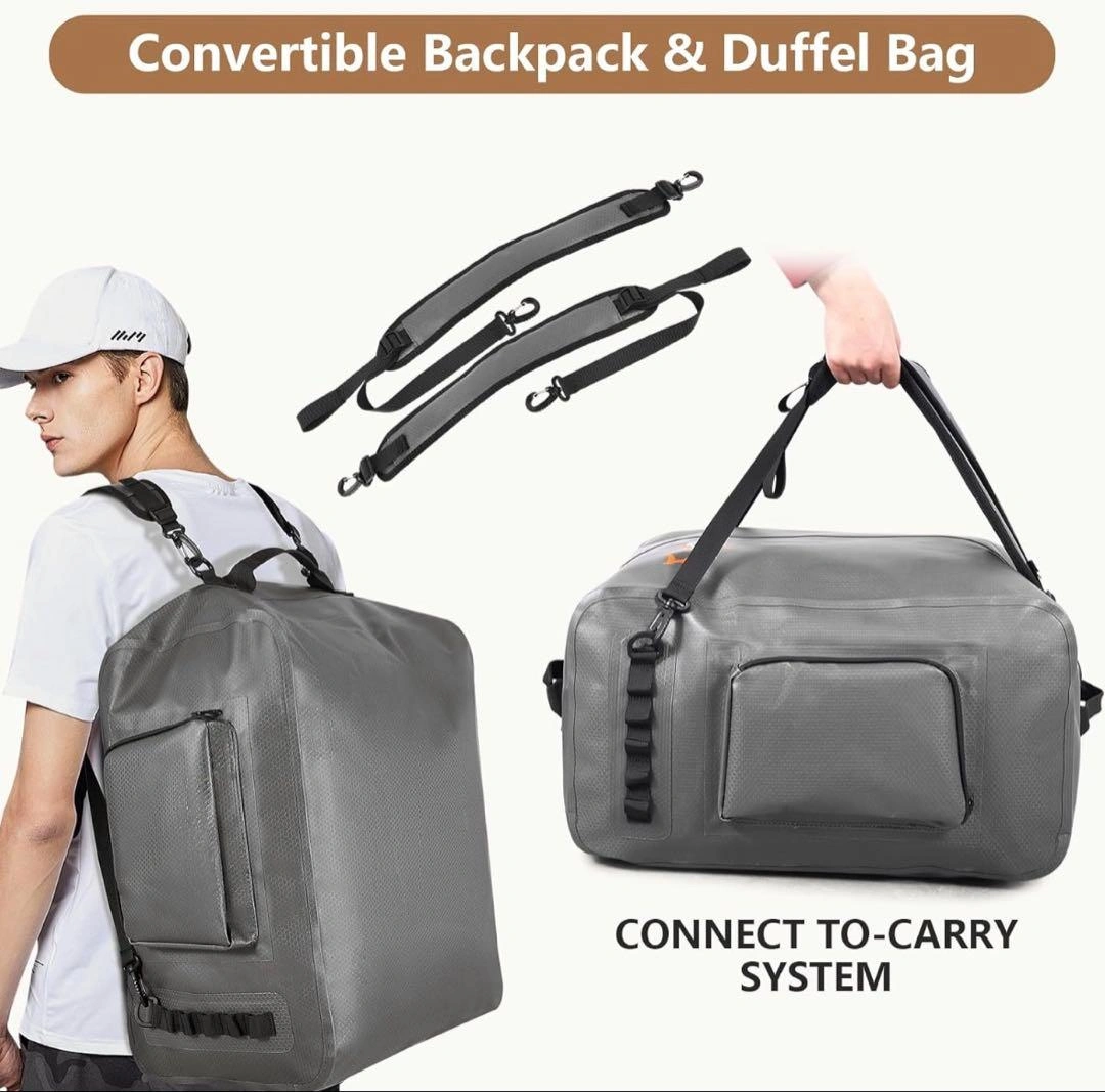 CONTAIL 70L 気密防水水中ダッフルバッグアドベンチャー用品用アウトドア