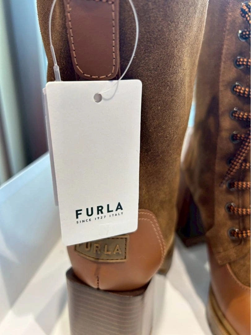 FURLA フルラクライム ブーツ ブラウン厚底の写真5枚目