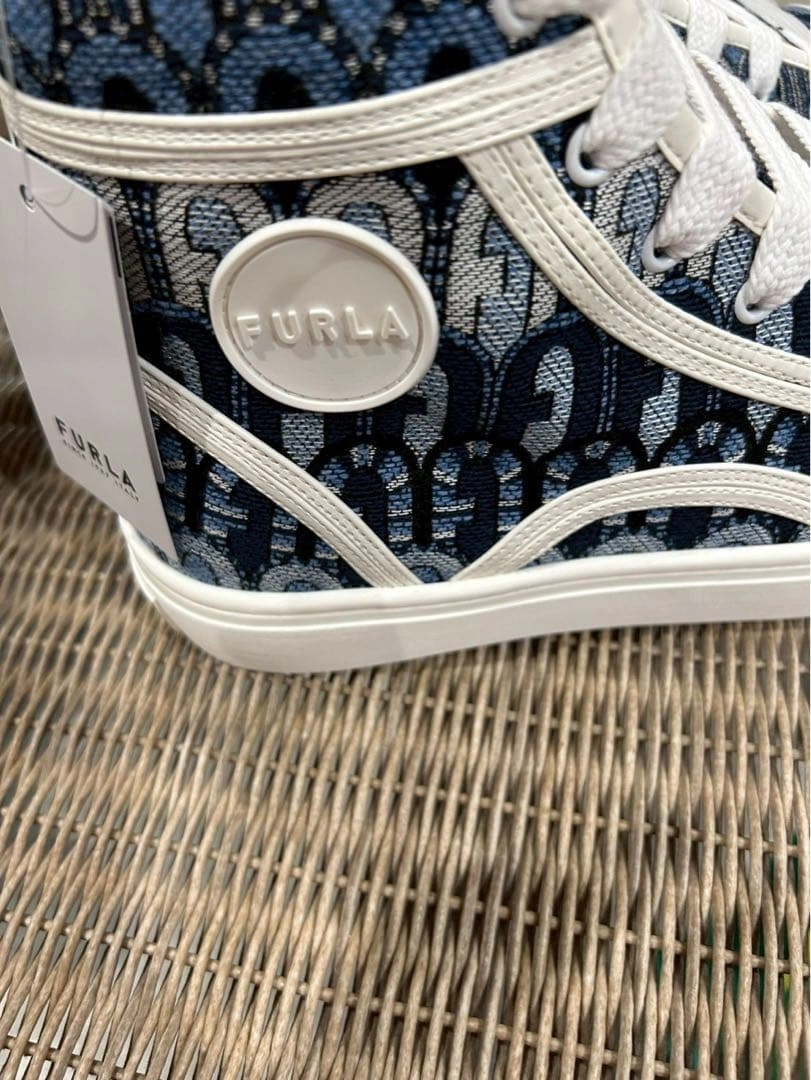 FURLA BINDING HIGH TOP スニーカー 24cmの写真3枚目