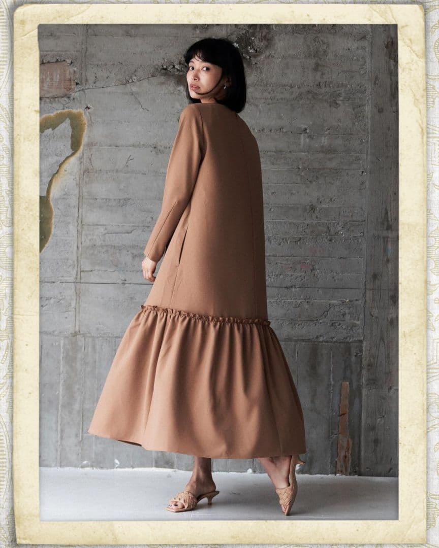 【sai -made in japan-】ロングワンピースの写真2枚目