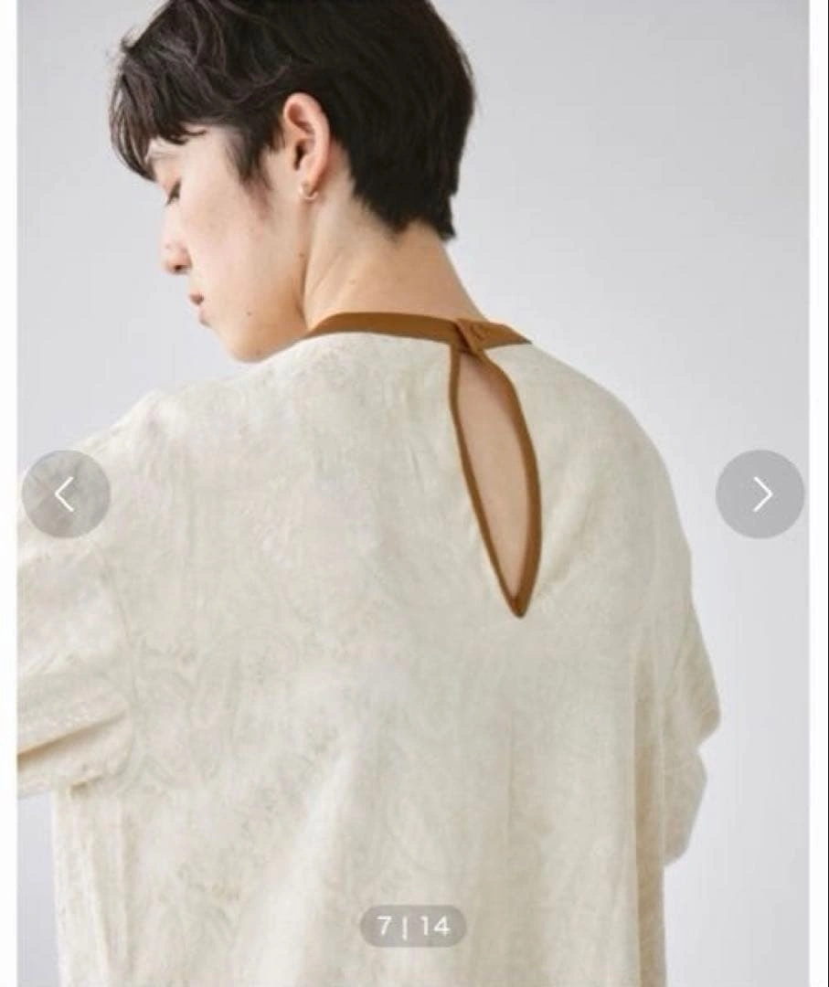 【todayful】定価16800円 刺繍シャツブラウス rcwクラネkiiraの写真3枚目