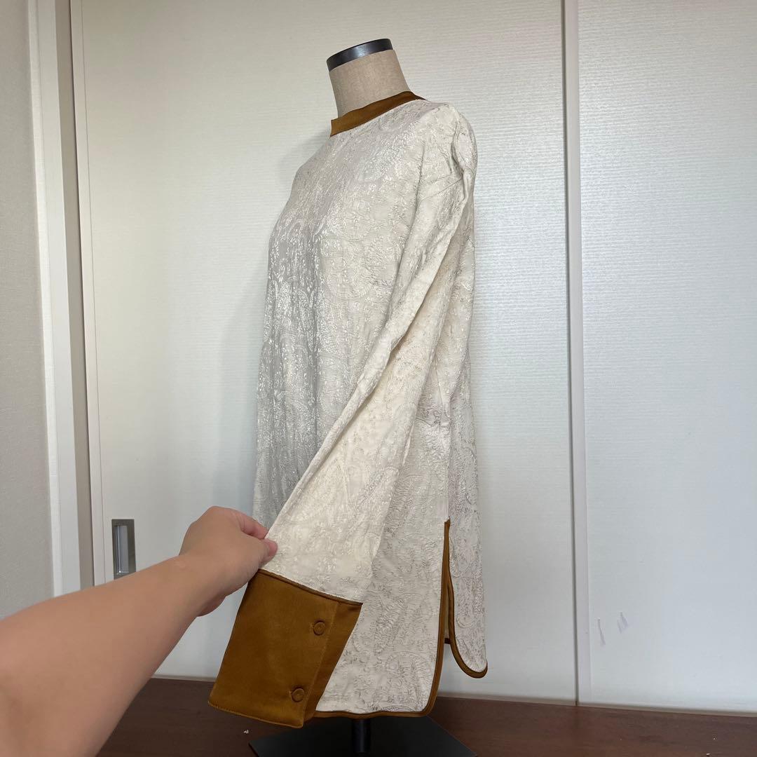 【todayful】定価16800円　刺繍シャツブラウス　rcwクラネkiiraの写真9枚目