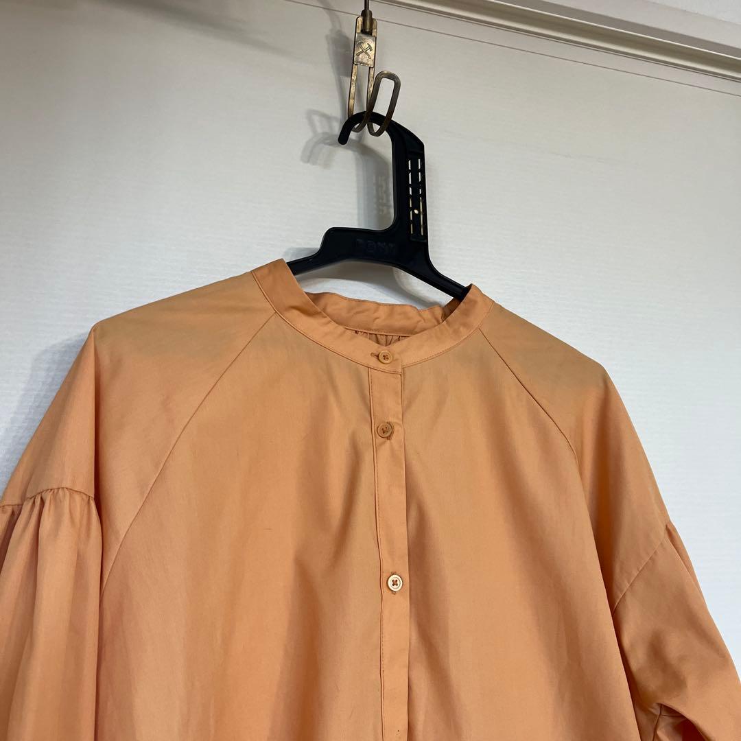 【GU】試着のみ美品　ソデボリュームロングシャツ　今西裕子着用　ユニクロ　無印の写真3枚目