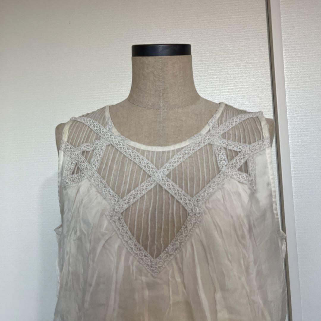 【美品】ジャーナルスタンダード　定価28900円レースブラウス　todayfulの写真2枚目